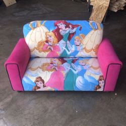 Disney princess girls loveseat couch fits 2