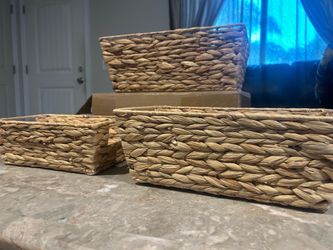 Storage baskets