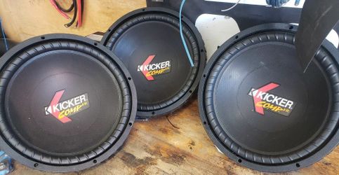 Old School 15" Kicker Subwoofer 1 Available. l Work Perfect
