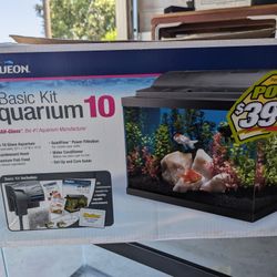 10 Gallon Fish Tank With Bright  lED &Top