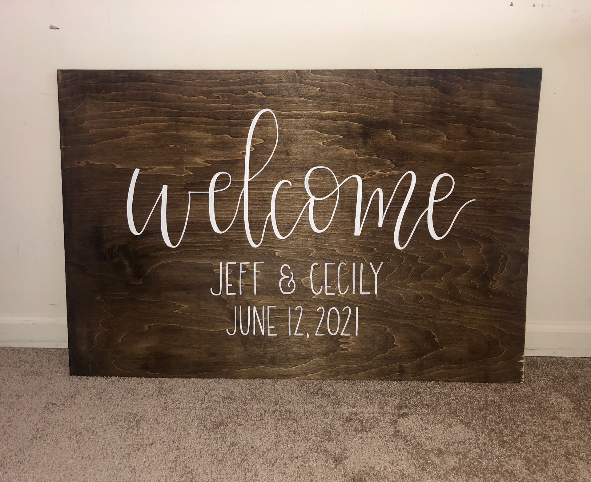 Wedding signs & Guest book