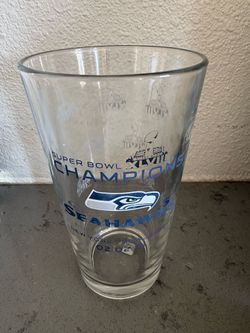 Seahawks Super bowl 48 Pint Glass