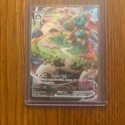  2020 Panini SWSH Full Art Snorlax Vmax 142/202