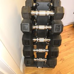 At Home Dumbbell set - 5 To 25lbs