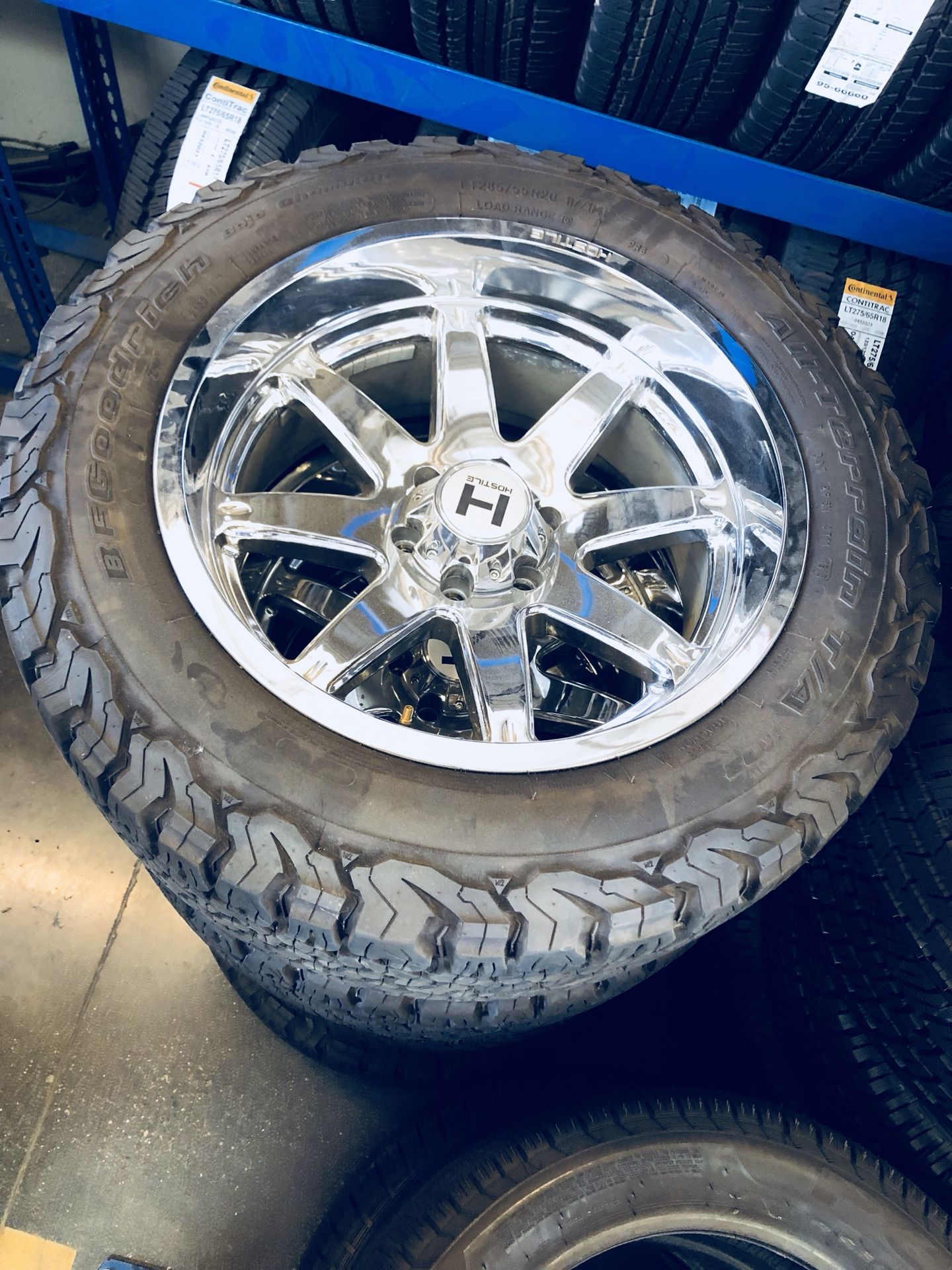 HOSTILE ALPHA 2010” wheels with 285/55/20 BFG KO2 tires. for Sale in Hanford, CA OfferUp