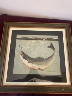 Fish Pictures With Two Large Frames
