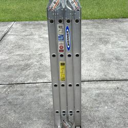 Werner M1 8x16 Aluminum Multi-Position Folding Adjustable Ladder