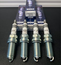 6619 LFR6AIX11 NGK | Laser Iridium Spark Plugs 4x
