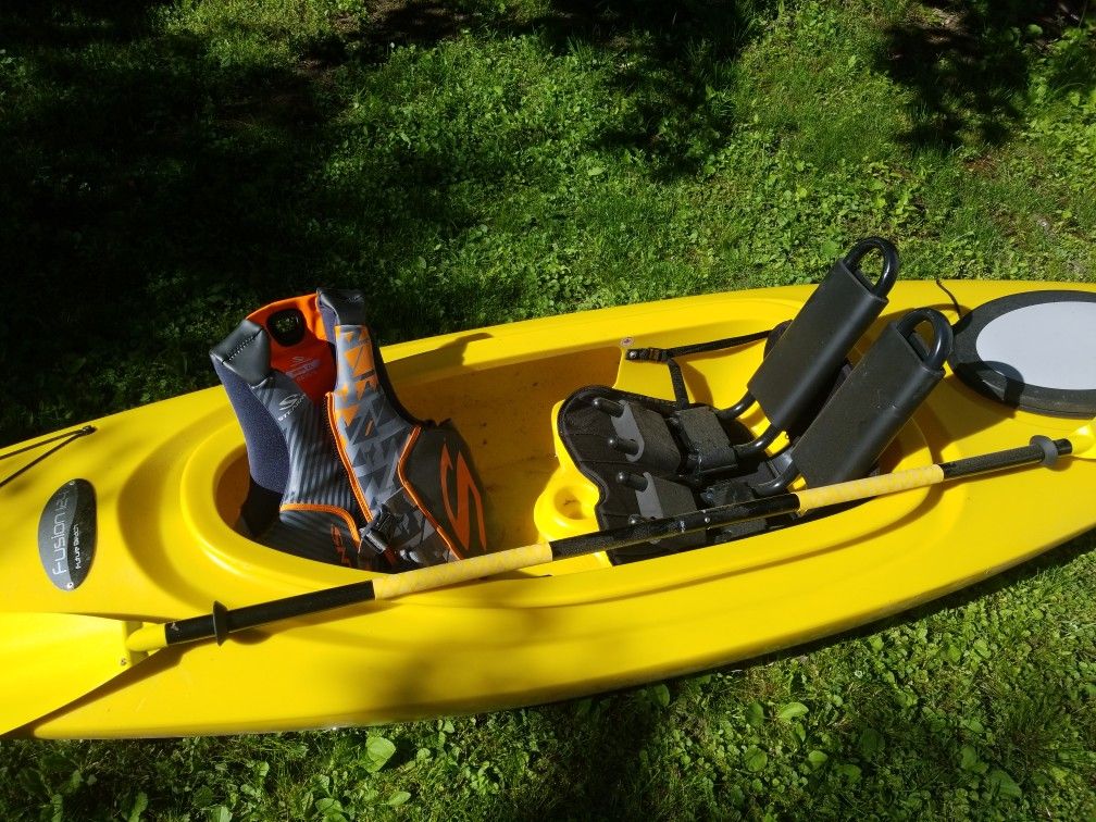 Fusion 124 Kayak Set for Sale in Stoneham, MA OfferUp