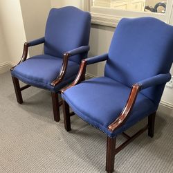 Pair Of Kimball International Reception Guest Chairs