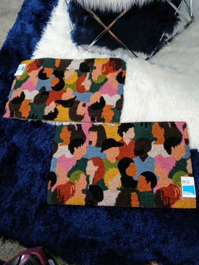 2 New Door Matts $10. Each