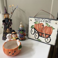 Fall Halloween Decorations 