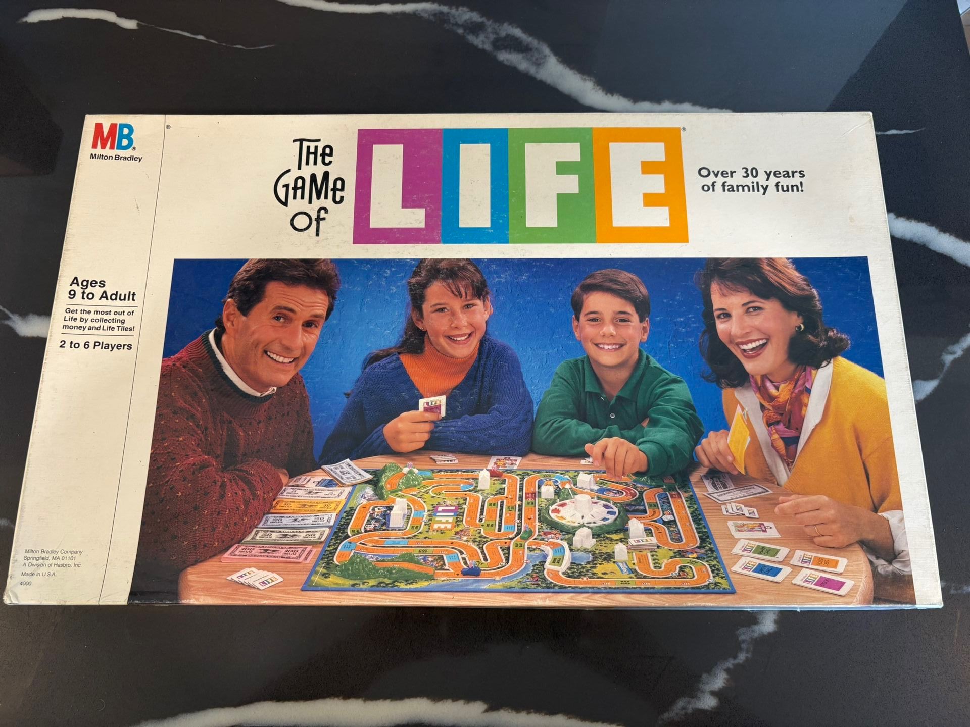 Vintage 1991 The Game of Life - Board Game