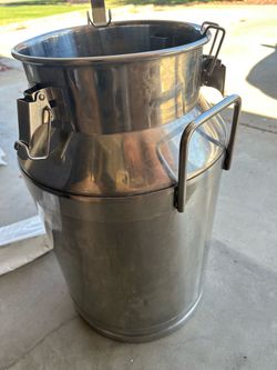 Large Stainless Steel Canister