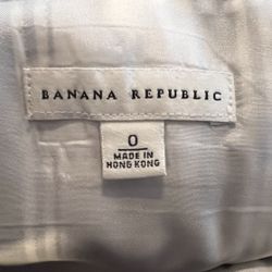 Banana Republic black/white Dress