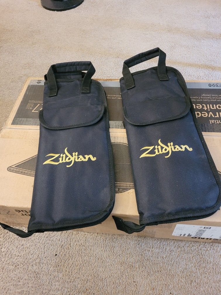 Zildjian Nylon Stick Bags w/ Sticks PRICE REDUCED!!