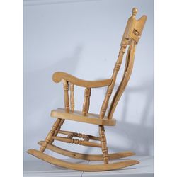 Authentic Solid Wood Rocking Chair 