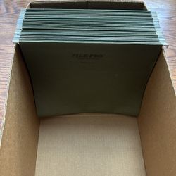 27 Hanging Organizer File Folders Letter Size Mix Lot