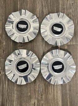 21-24 Cadillac Escalade 22" 14 Spoke Wheel Center Caps