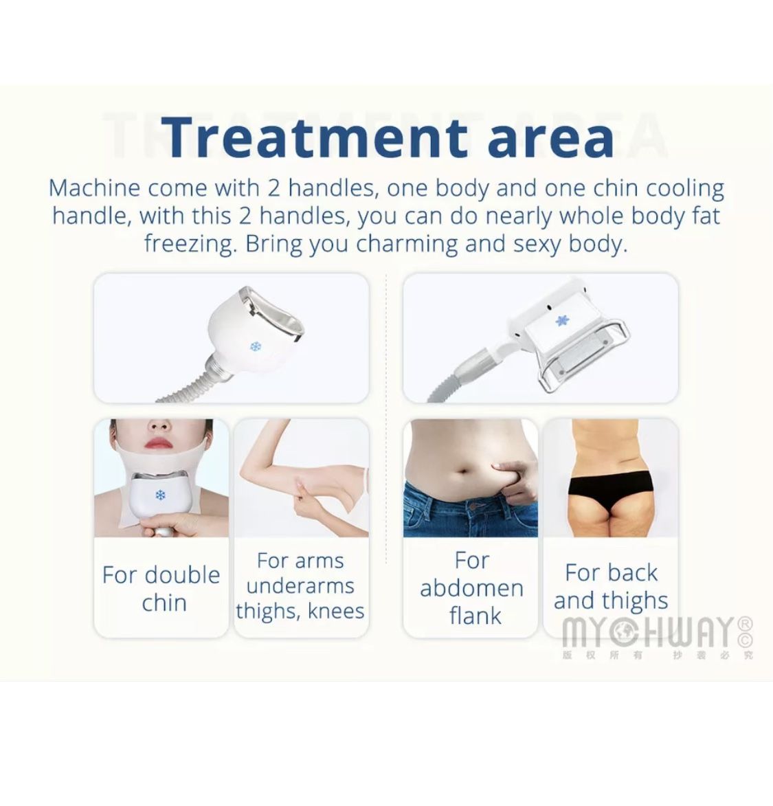 Fat Freezing Cool Slimming Double Chin Removal Body Sculping Machine