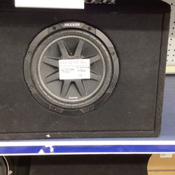 Kicker Comp Car Speaker In Box