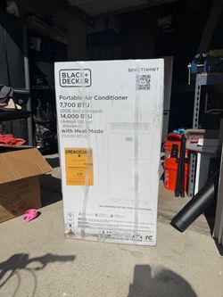 BLACK+DECKER 14,000 BTU Portable AC + Heat – BRAND NEW IN BOX