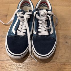 men’s blue vans 