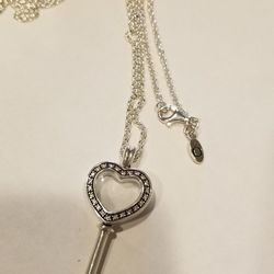 Pandora locket necklace