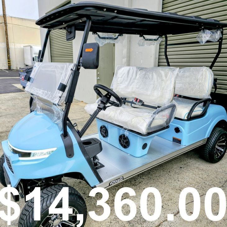 2024 Voyager Electric Vehicles Patriot 72V Lithium-Ion Golf Cart