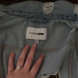 Fashion Nova Jean Jacket 