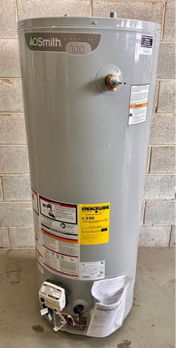 A.O. Smith 50-Gallon Natural Gas Water Heater (Scratch & Dent)