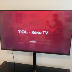 4K TCL 55” TV