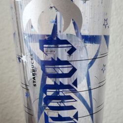 Cowboys Starbuck Water Globe 24oz Tumbler