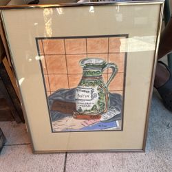 Original Painting By Pat Fickers