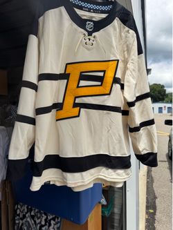 Adidas Pittsburgh Penguins 2023 Winter Classic Blank Jersey Size 52