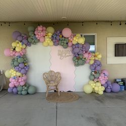Balloon backdrop