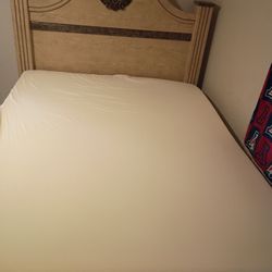 Bed Frame And Mattress And Box spring 