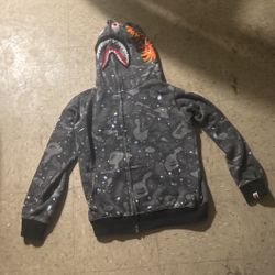 Bape Hoodie Camo Shark