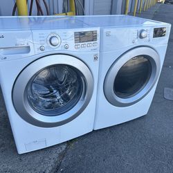 Decent frontload LG washer and Kenmore gas dryer can deliver 