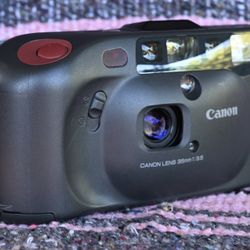 Vintage Canon Sure Shot Ace 35 MM Film Camera