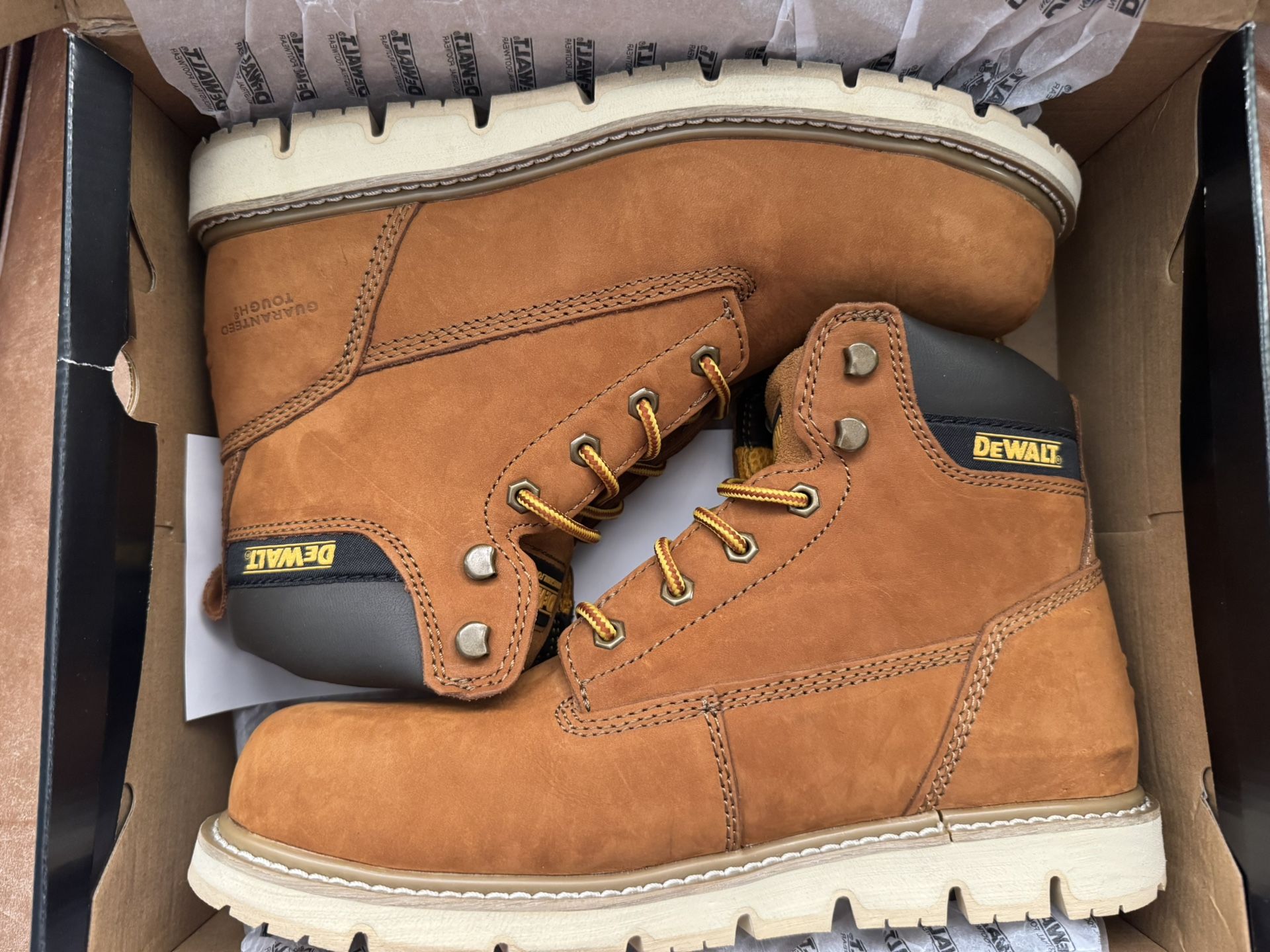 Men's Flex 6'' Work Boots - 11 M - Steel Toe - Flex Sundance