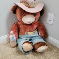 Huge Vintage Collectibles Smokey The Bear Plush Stuffed Animal 30" Collectible Toys 
