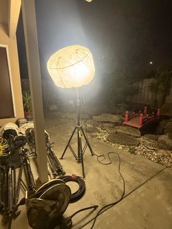 SeeDevil 300W LED Balloon Jobsite Lights – Tested & Working
