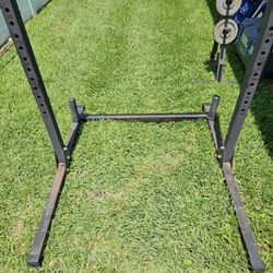 (1) Barbell / Pull Up Rack & (1) Tricep, Pullups, Ab Rack