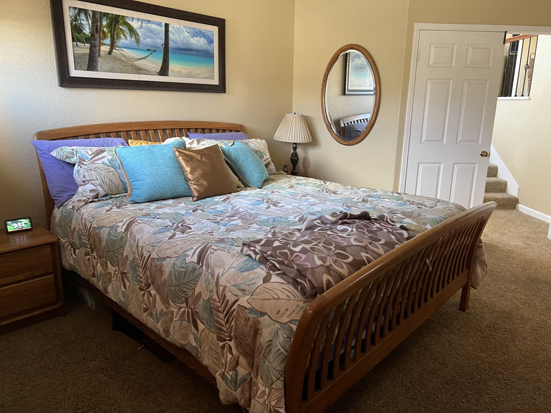 Oak King Bedroom Set