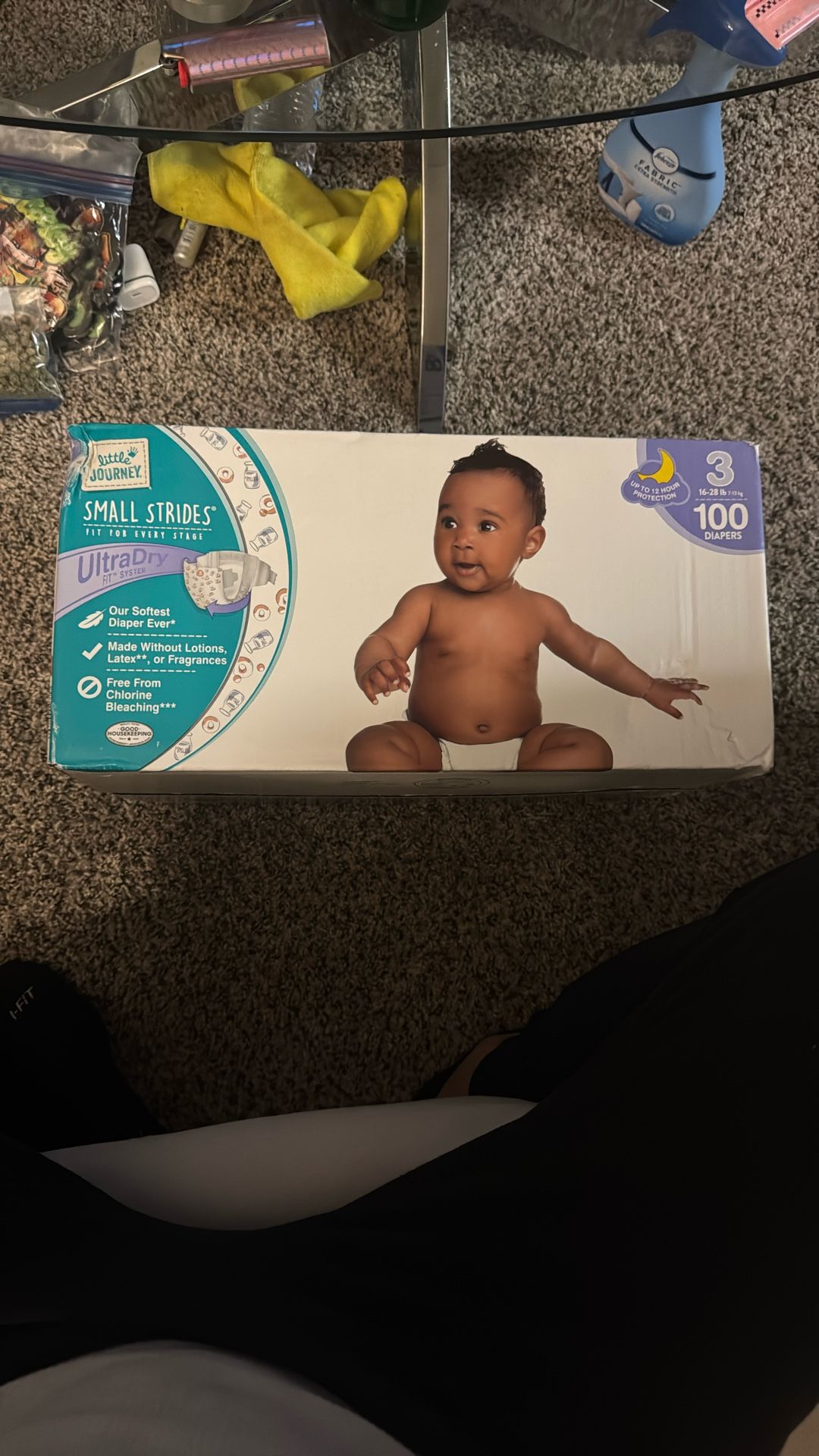 Little Journey Club Pack Diapers Size 3 100 ct