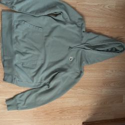 NorthFace Light Green Hoodie