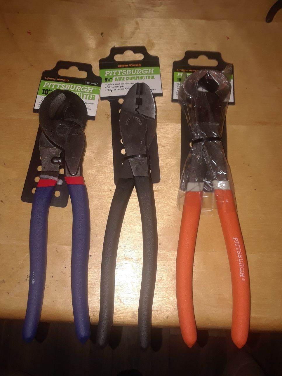 Pittsburgh wire and cable cutters package