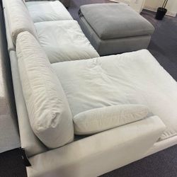 Comfy Plush Modular Sectional Sofa Couch 