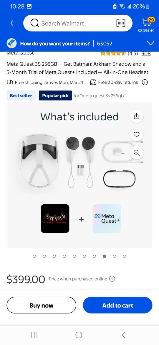 Metaquest 3s 256gb 